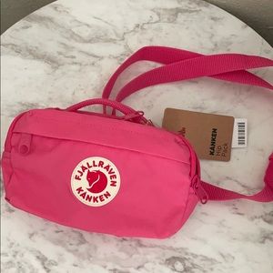 Fjallraven kanken bright pink hip pack